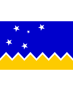 Flag: Magallanes and Chilean Antarctica Region, Chile