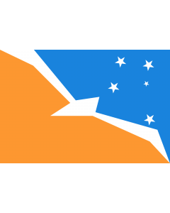 Flag: Tierra del Fuego Province