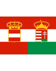 Flag: Civil Ensign of Austria-Hungary 1869—1918