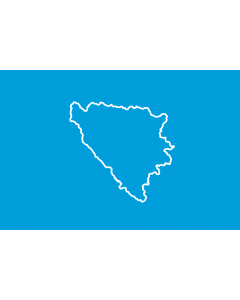 Flag: BiH  First set of proposal 3 | Third alternative flag of the First set of Proposals for the Bosnian Flag change