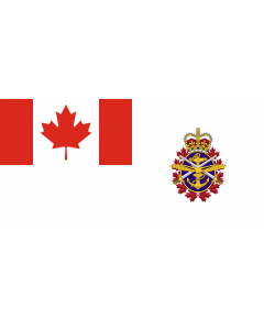 Flag: Joint service flag of the Canadian Forces
