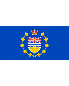 Flag: Lieutenant-Governor of British Columbia