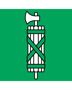 Flag: Canton of St. Gallen