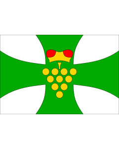 Flag: Municipal flag of Domanín village