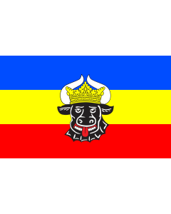 Flag: Mecklenburg  1992 proposal | 1992 proposal for a regional service flag of Mecklenburg