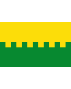 Flag: Former Saue urban municipality  until 2017