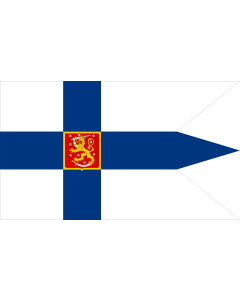 Flag: Finland 1920-1978  Military | Military flag of Finland 1920-1978