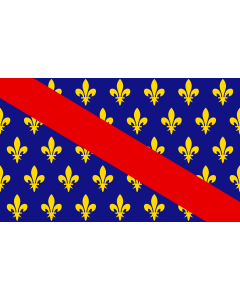 Flag: French province of Bourbonnais