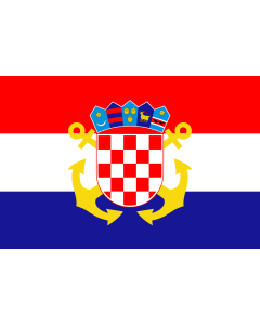 Flag: Naval Ensign of Croatia
