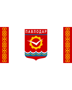 Flag: Pavlodar, Kazakhstan