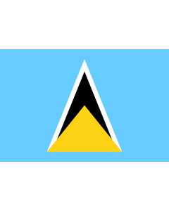 Flag: Saint Lucia