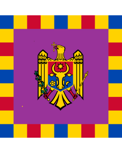 Flag: Standard of the President of Moldova
