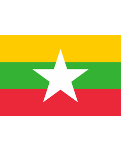 Flag: Myanmar (Burma)