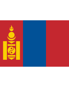Flag: Mongolia