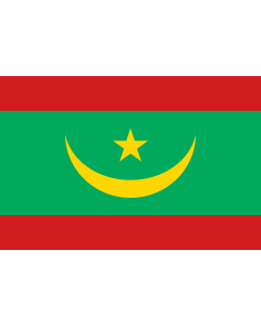Flag: Mauritania