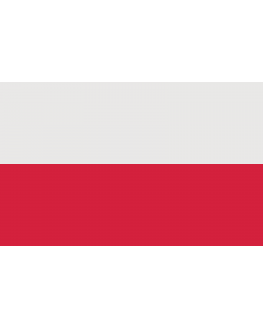 Flag: Poland corrected | W en Flag of Poland with official colors translated by Polish Wikipedian pl Wikipedysta DeJotPe per his Polish-language discussion on pl Dyskusja Flaga Polski and his translation of the official colors into sRGB -- white #E9E8E7  