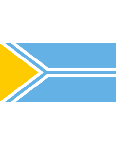 Flag: Tuva  1992 | Флаг Республики Тува 1992-2002