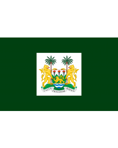 Flag: President of Sierra Leone | Standard of the President of Sierra Leone