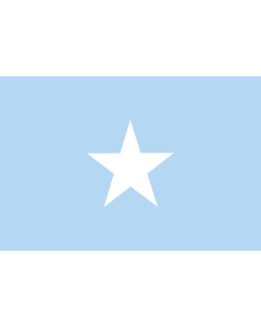 Flag: Somalia  sky blue