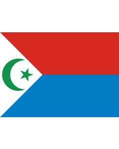 Flag: National Liberation Front of Chad  FROLINAT