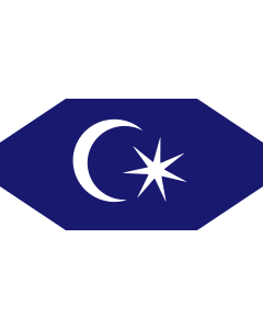 Flag: Standard of the Permaisuri of Johor, Malaysia