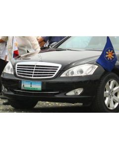  Pair  Original Mercedes-Benz Car Flag for Mercedes-Benz executive luxury car 